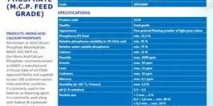Food Grade Mono Calcium Phosphate