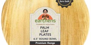 6.5 Inch Round Areca Palm Sheath Bowl