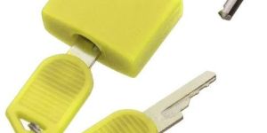 Plastic Coated Brass Padlock