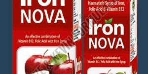 Iron Nova Iron Folic Acid Vitamin B12 Syrup