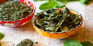 Dehydrated Mint Leaves