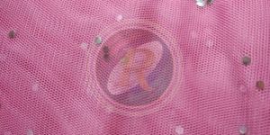 Pink Mesh Fabric