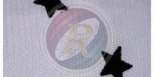 Star Print Mesh Fabric