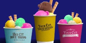 White Paper Cup Pe polycoated Food Grade