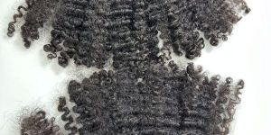 Artificial Curly Human Hair