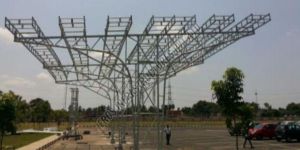 Solar Parking Metal Shed