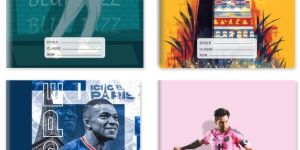 school office multicolour multisize exercise notebooks