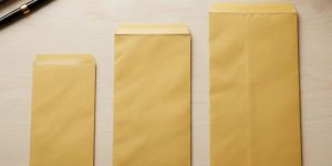 Yellow Paper Envelopes