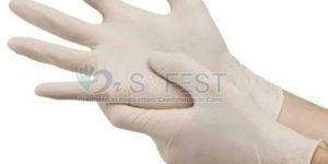 Non Sterile Powdered Surgical Latex Gloves