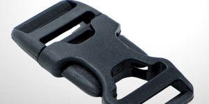 Solid Black Side Release Buckle