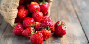 a Grade Fresh Strawberry