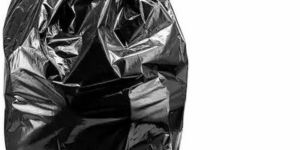 Disposable Black Garbage Bags