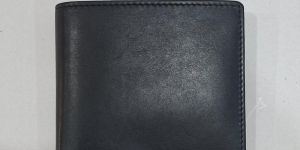 Mens Genuine Black Leather Wallet