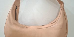 PU Leather Half Moon Ladies Sling Bag