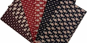 Ladies Traditional Batik Cotton Nighty Fabric Piece