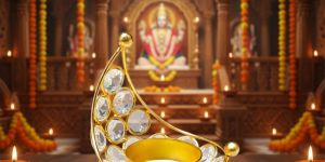 Luxury Crystal Crescent Moon Candle Holder