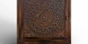 Solid Wood Side Cabinet