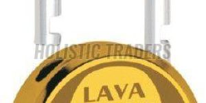 Lava Tuff 7 Lever Brass Double Locking Security Padlock