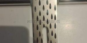 Stainless Steel Raindrop Cut Designer Door Aldrop