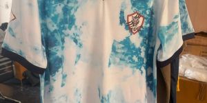 Printed V-Neck T-Shirt