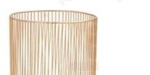 Golden Round Iron Pillar Candle Holder