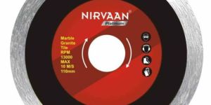 Nirvaan Platinum Rim Diamond Saw Blade
