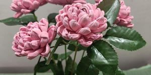 Pink Artificial Dahlia Flower