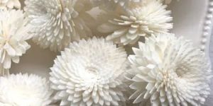 White Artificial Sun Flower