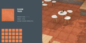 Natural Terracotta Floor Tiles