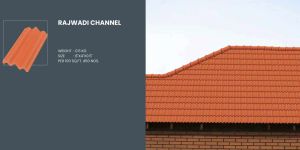 rajwadi channel terracotta roof tiles