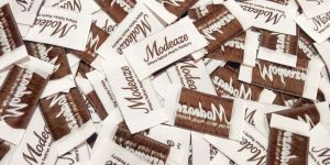 Woven Cut Fold Labels