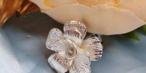 Flower Silver Ring