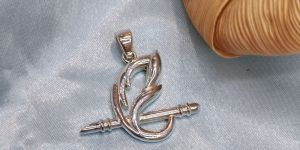 Pure Silver Krishna Pendant