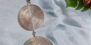 Pure Silver Spiral Necklace