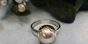 Sterling Silver Pearl Ring