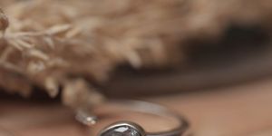 Sterling Silver Tear Drop Ring