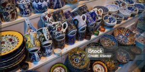 Wooden Kitchen Crockery Set