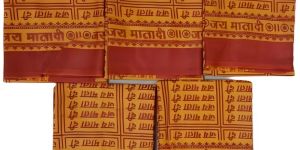 Jai Mata DI Printed Cotton Gamcha