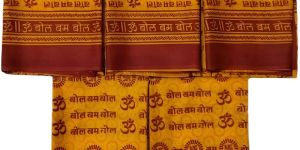 om namah shivaya cotton printed gamcha