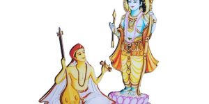 Rama Idol With Tyagaraja Fridge Magnet - Indian Decoratives