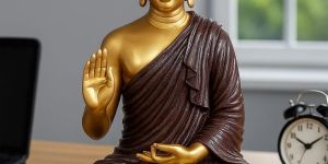 Poly Resin Buddha Statue
