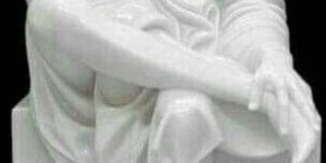 White Marble Sai Baba Statue