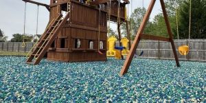 Recycled Rubber Mulch