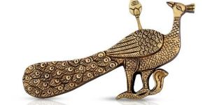 Murugan Vel With Peacock Wall Hanging