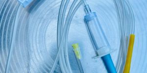 Medical IV Infusion Set with Drip Chamber