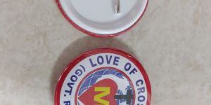 Round Non Magnetic Promotional Badge