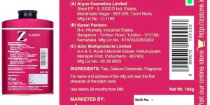 Talcum Powder