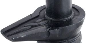 Handcrafted Black Marble Shivling Statue