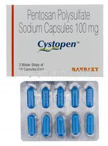 Cystopen Pentosan Polysulfate Sodium 100 Mg Capsules
