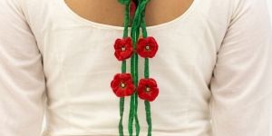 Crochet Parandi Red Green
